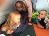 In de tent